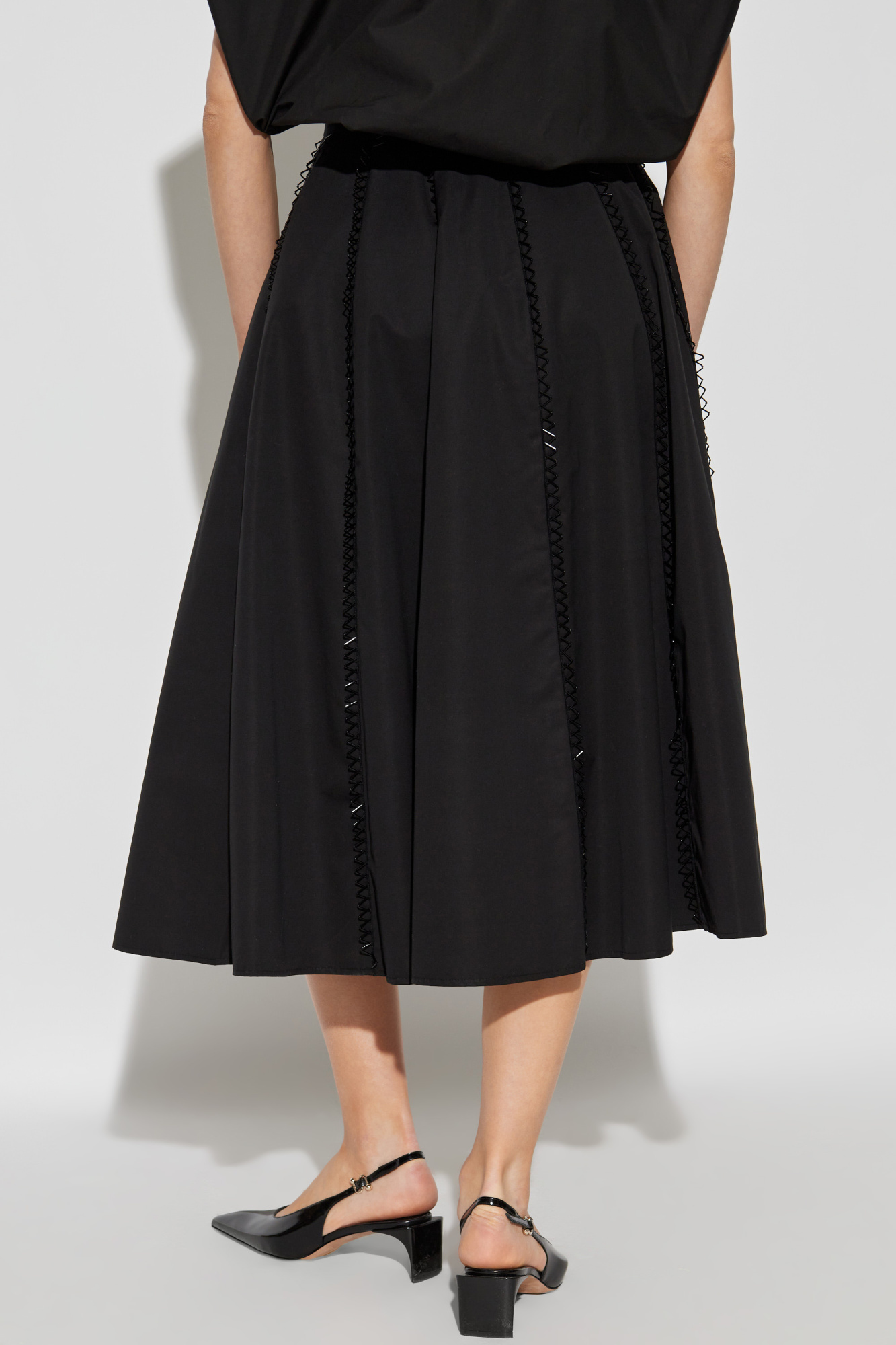 スカート FABIANA FILIPPI Woman Skirt Rope GND215F395L519 0158 Black Cotton skirt Fabiana Filippi - Vitkac Canada